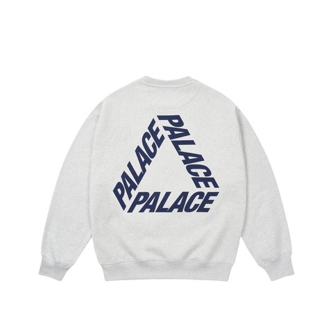 Palace OG P3 CREW GREY MARL - Colorway