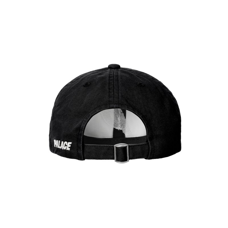 P 6-PANEL BLACK