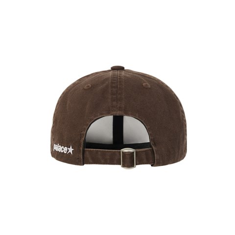Palace P STAR 6-PANEL BROWN - Colorway