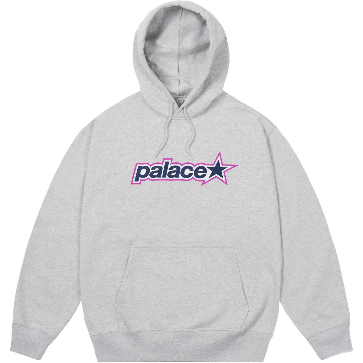 Palace P STAR HOOD GREY MARL (Spring 2026) - $158.00