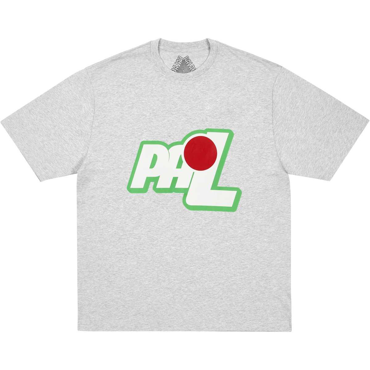 Palace P-UP T-SHIRT GREY MARL (Spring 2026) - $48.00