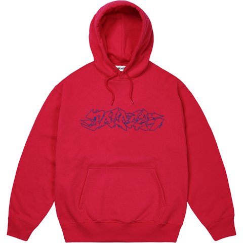 Palace P3 PIECE HOOD TRUE RED