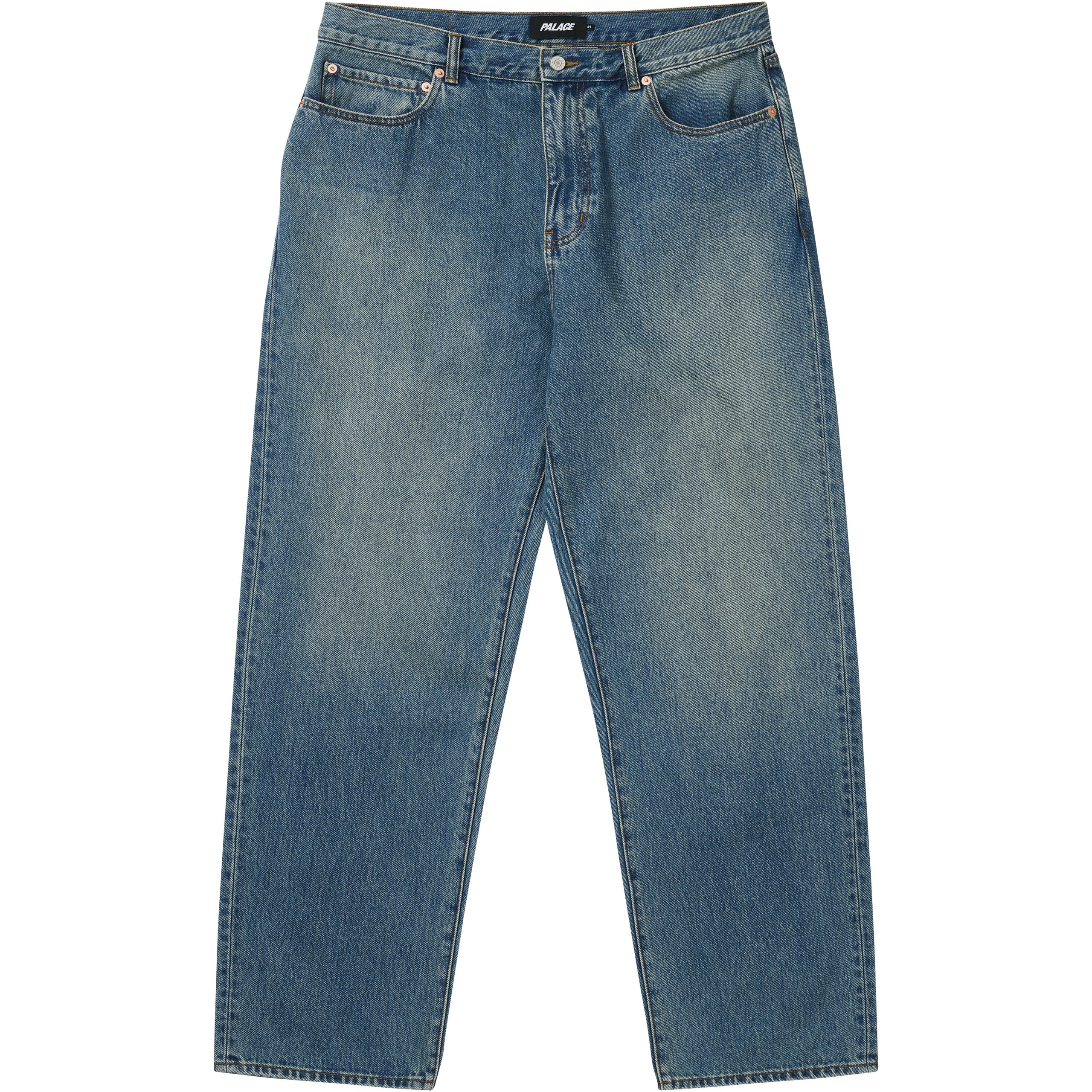 P45 JEAN MID ACID WASH