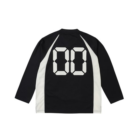 Palace PAL-ICE HOCKEY JERSEY BLACK - Colorway