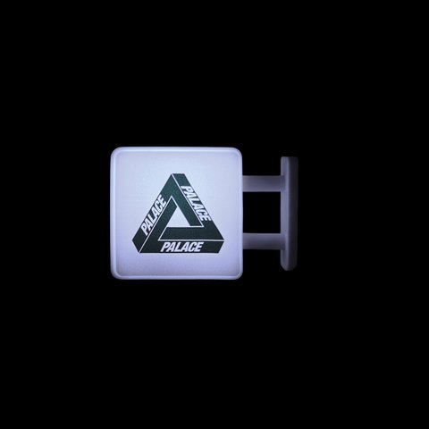 Palace PAL-MART LED MAGNET WHITE/BLACK - Colorway