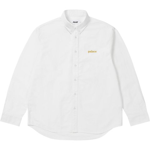 Palace PALACE OXFORD SHIRT WHITE - $158.00