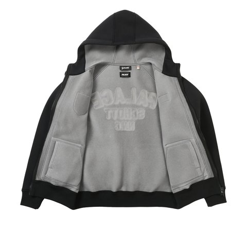 Palace PALACE SCHOTT BONDED FLEECE HOOD BLACK - Colorway