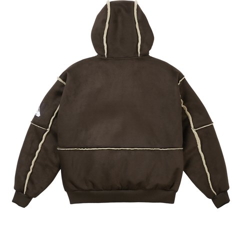 Palace PATCH ME UP SHEARLING JACKET FOX - Colorway