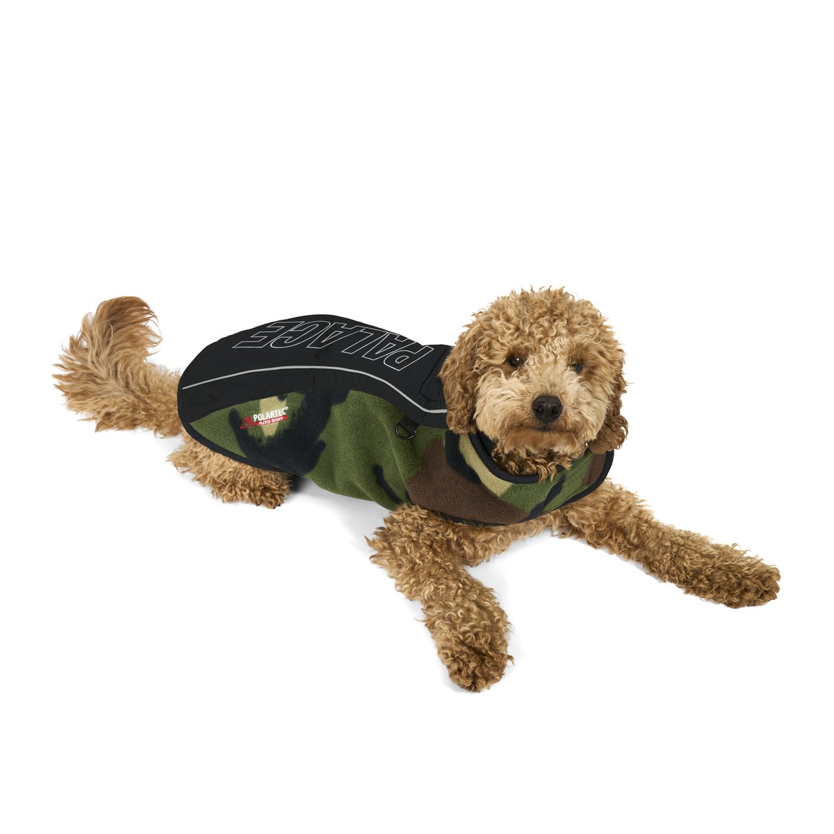 POLARTEC DOG JACKET CAMO / BLACK - Spring 2026 - Palace