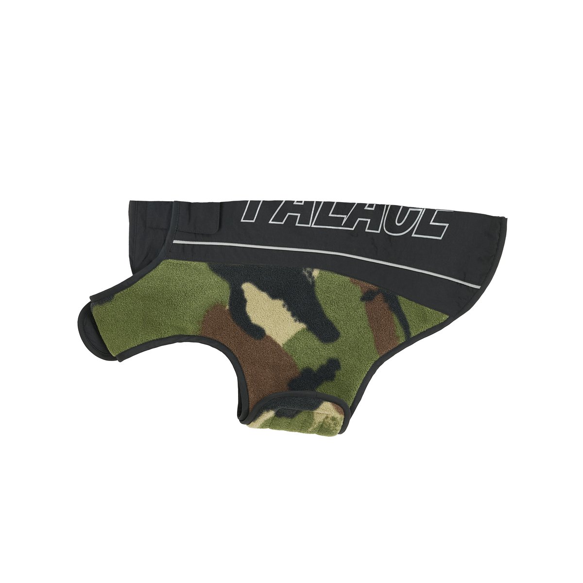 POLARTEC DOG JACKET CAMO / BLACK - Spring 2026 - Palace