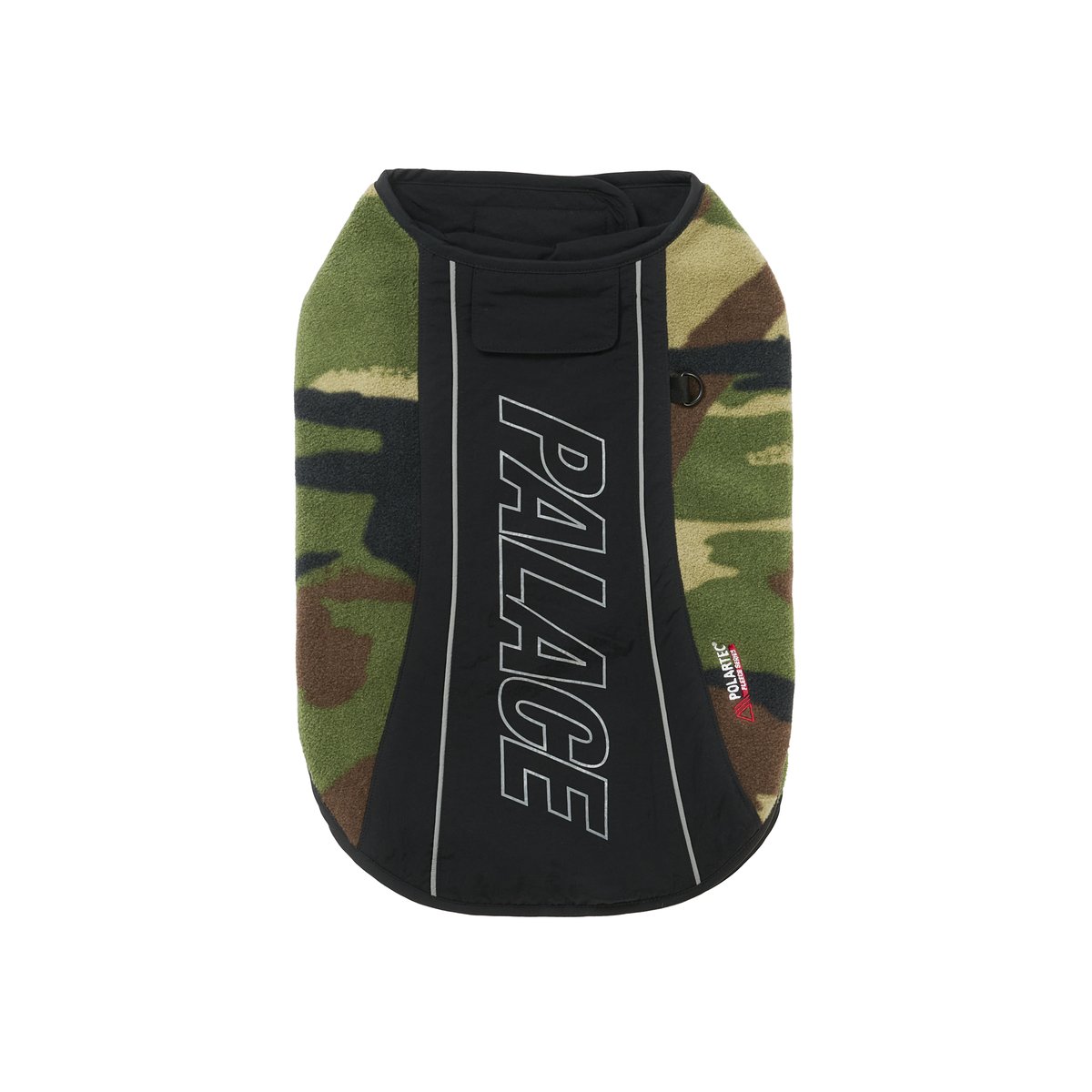 POLARTEC DOG JACKET CAMO / BLACK - PalaceCommunity