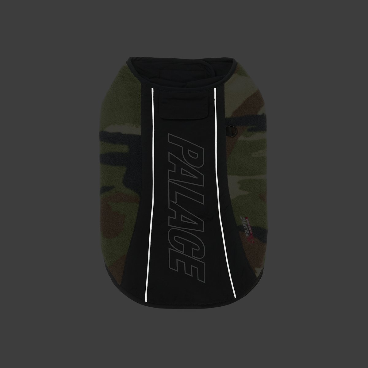 POLARTEC DOG JACKET CAMO / BLACK - Spring 2026 - Palace