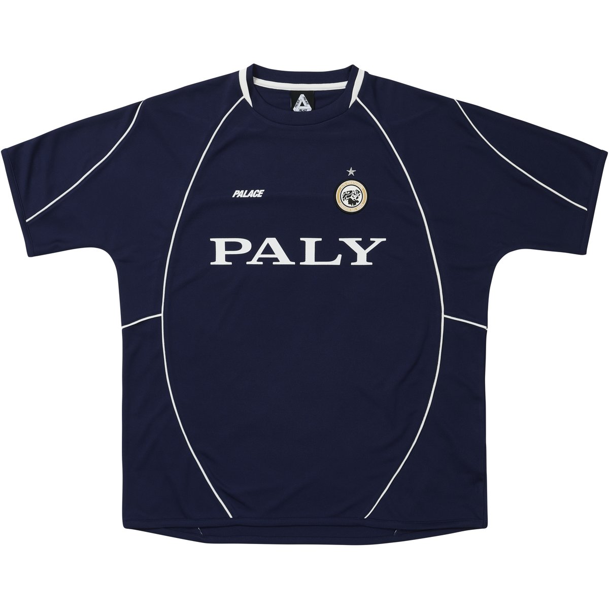 Palace PRO TEAM PIPED JERSEY NAVY (Spring 2026) - $148.00