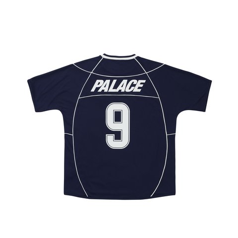 Palace PRO TEAM PIPED JERSEY NAVY - Colorway