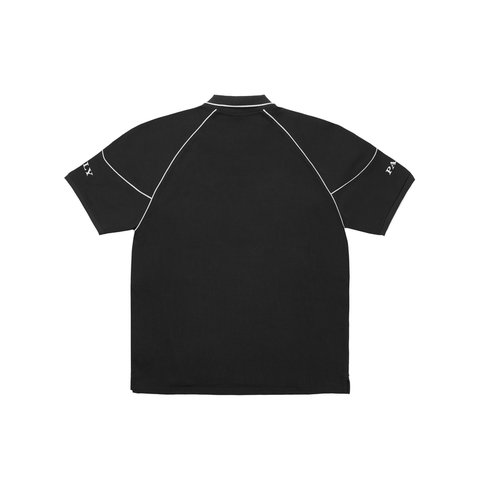 Palace PRO TEAM PIPED POLO BLACK - Colorway