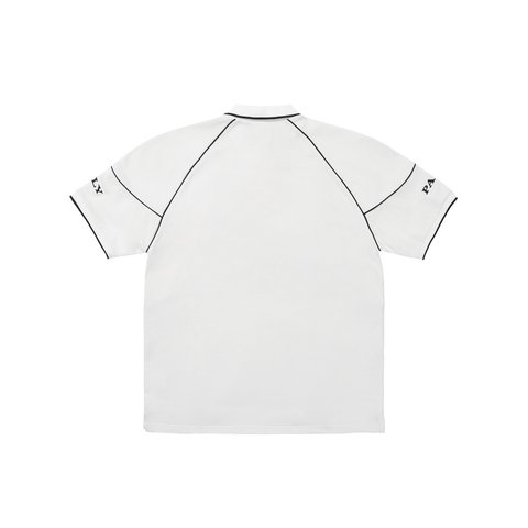 Palace PRO TEAM PIPED POLO WHITE - Colorway