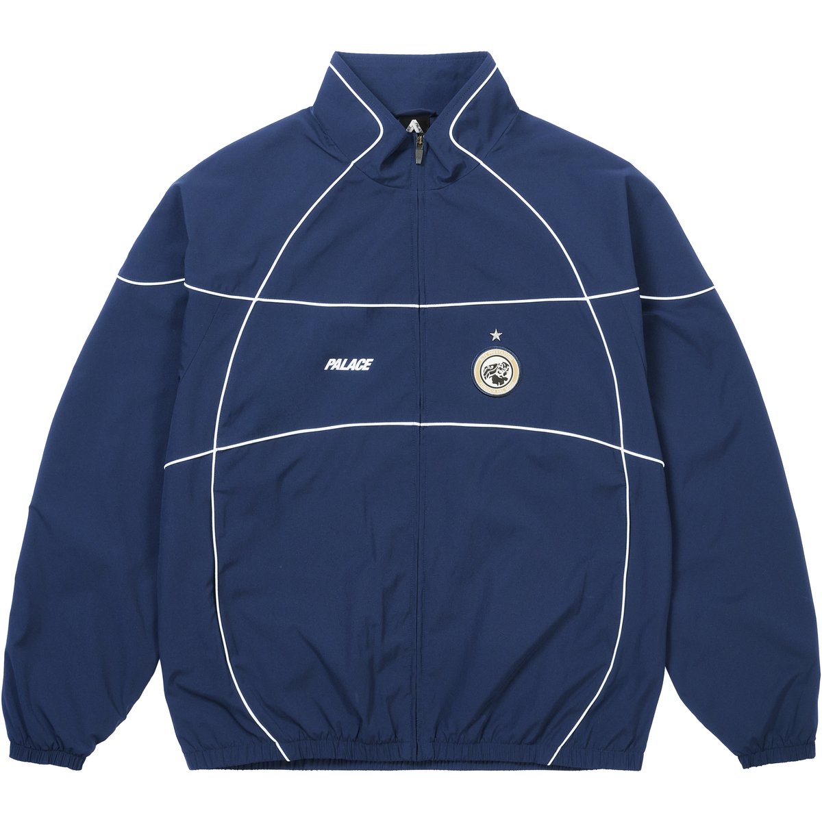 Palace PRO TEAM PIPED SHELL JACKET NAVY (Spring 2026) - $208.00