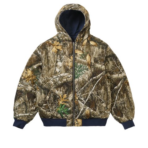 Palace REALTREE REVERSIBLE JACKET NAVY - Colorway