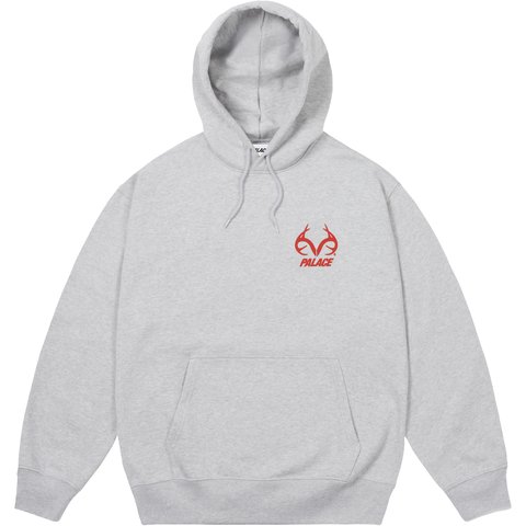 Palace REALTREE TRI-FERG HOOD GREY MARL - $178.00