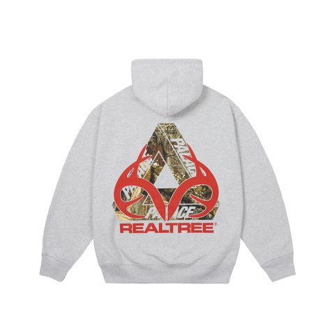 Palace REALTREE TRI-FERG HOOD GREY MARL - Colorway