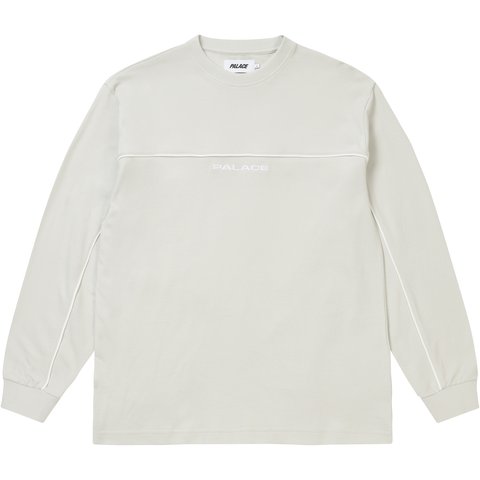 Palace RUN IT LONGSLEEVE CONCRETE GREY