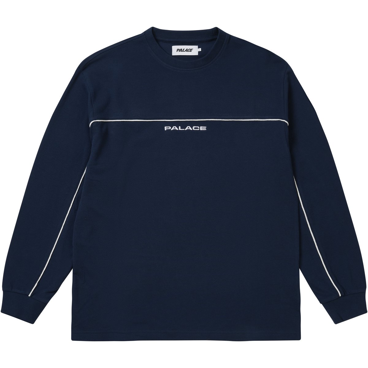 Palace RUN IT LONGSLEEVE NAVY (Spring 2026)