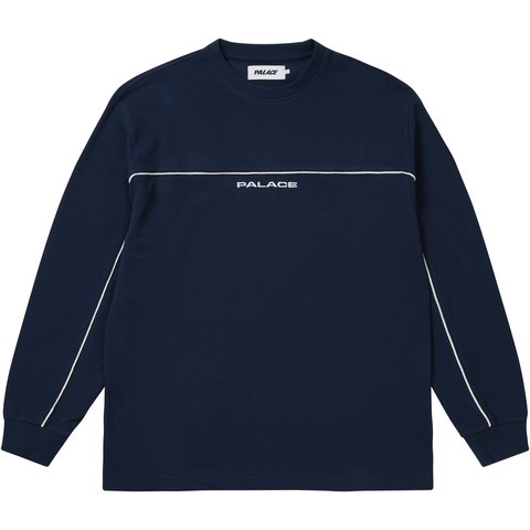 Palace RUN IT LONGSLEEVE NAVY