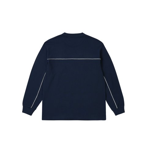 Palace RUN IT LONGSLEEVE NAVY - Colorway