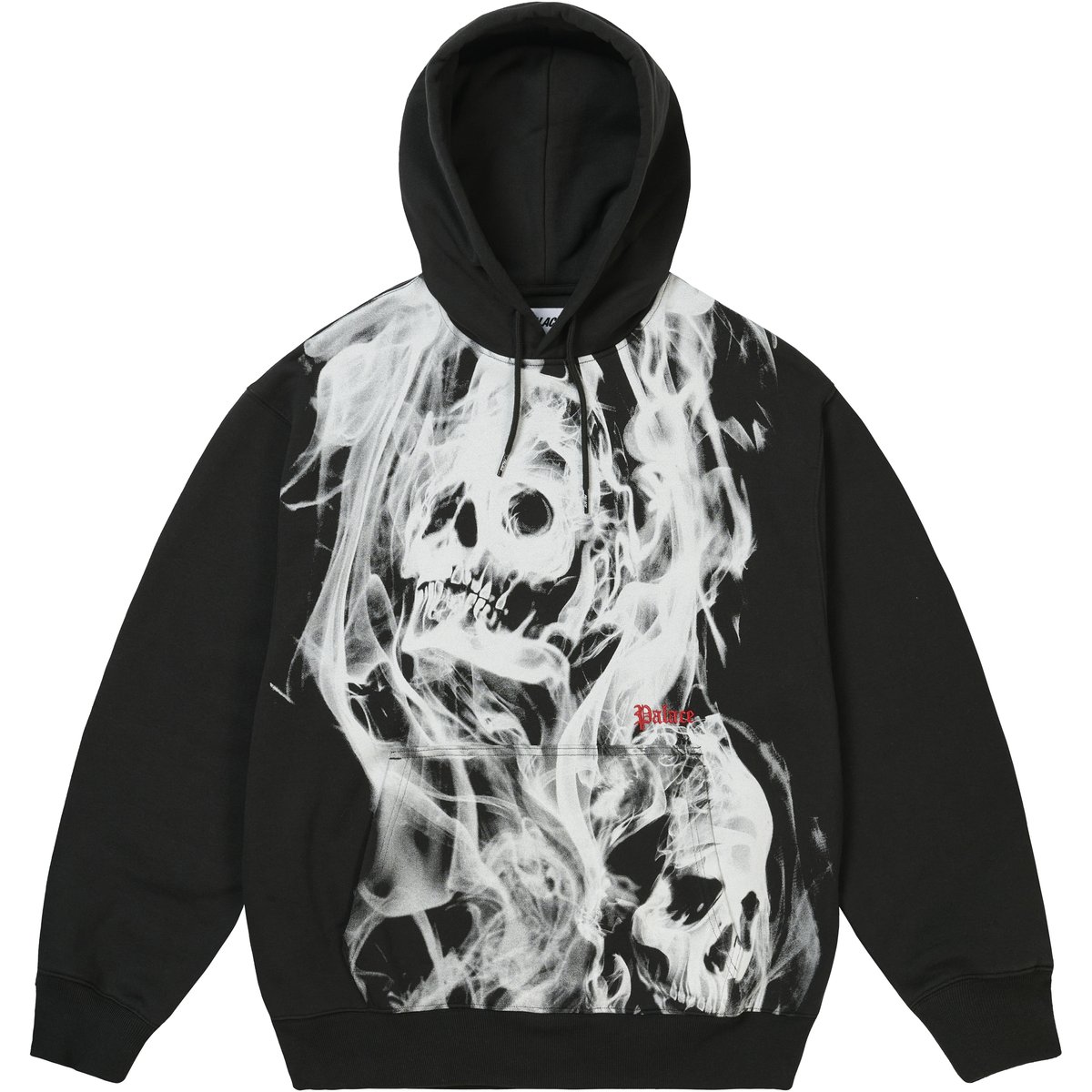 Palace SMOKED HOOD BLACK (Spring 2026) - $168.00