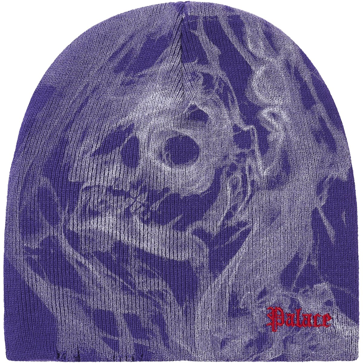 Palace SMOKED NEIN CUFF BEANIE SOUR GRAPE (Spring 2026) - $42.00