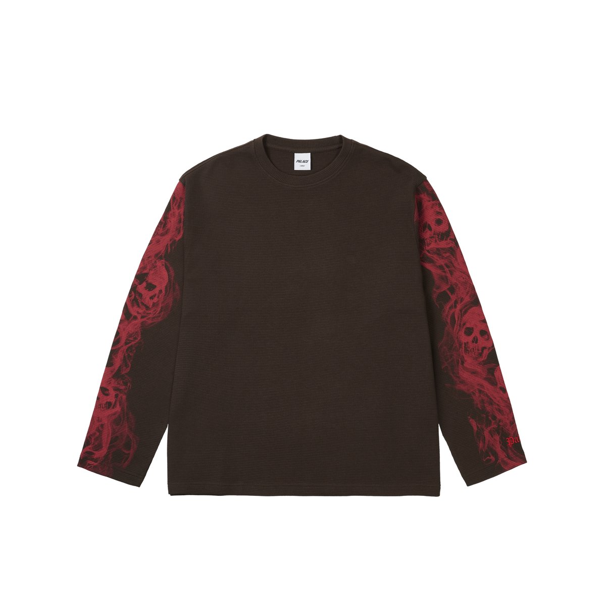 SMOKED WAFFLE LONGSLEEVE FOX - Spring 2026 - Palace
