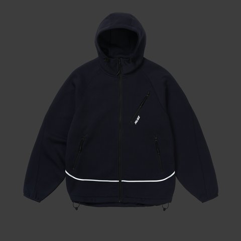 Palace SPORTY ZIP HOOD DEEP SEA BLUE - Colorway
