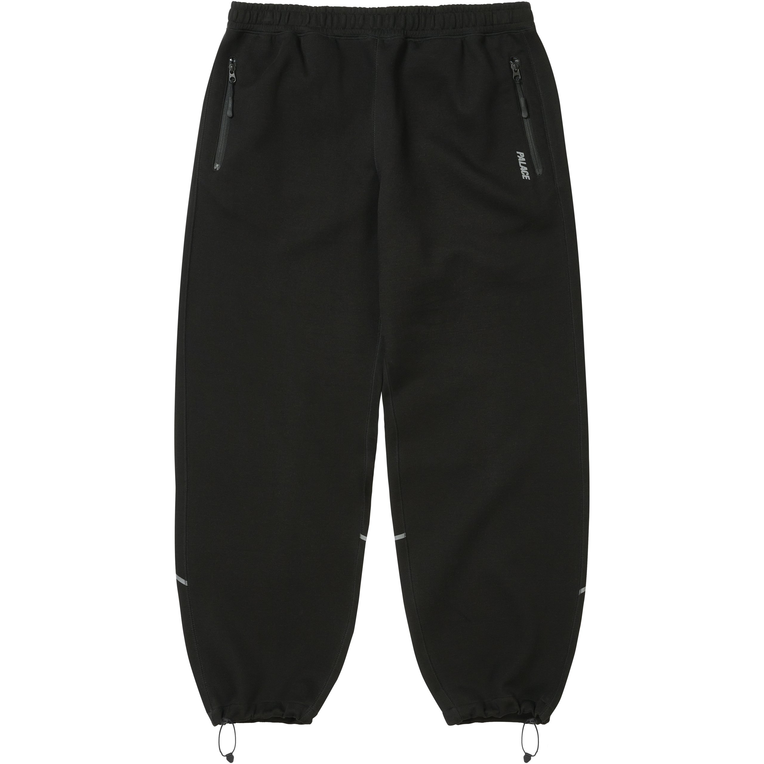 SPORTY ZIP JOGGER BLACK