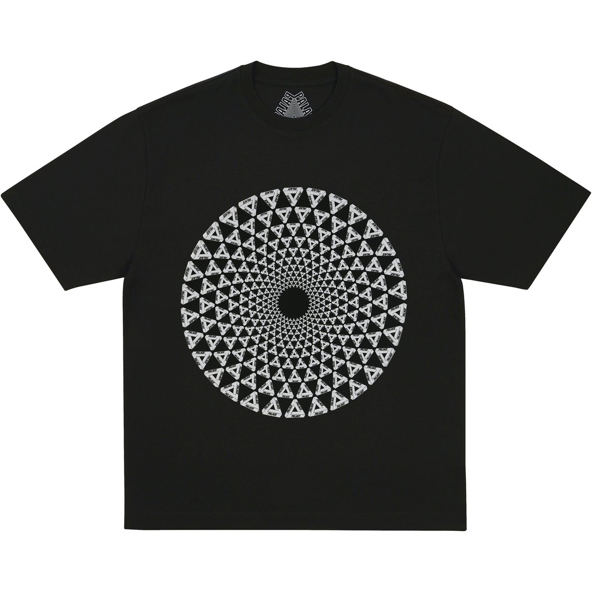 Palace SWIRLY T-SHIRT BLACK (Spring 2026) - $48.00