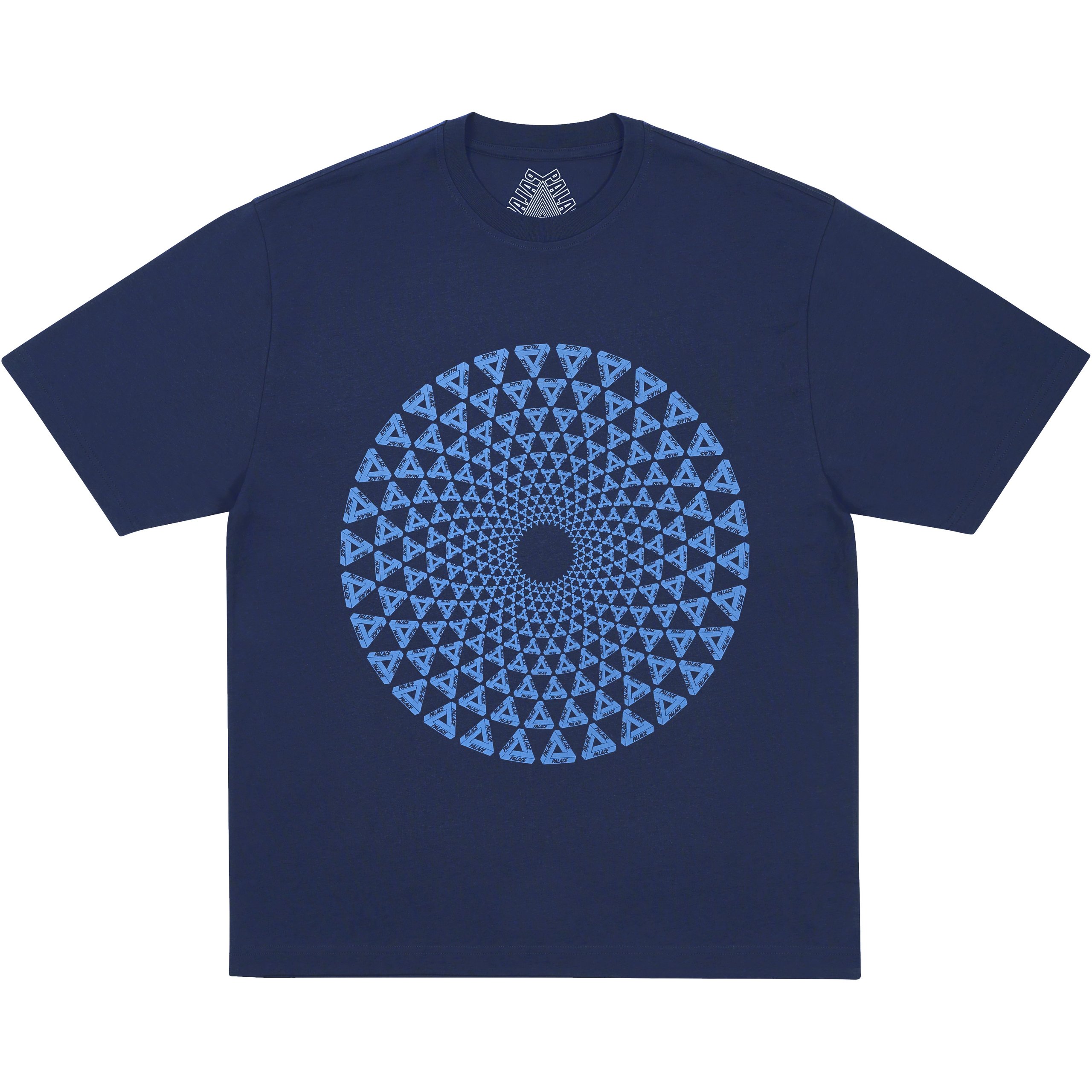 SWIRLY T-SHIRT NAVY