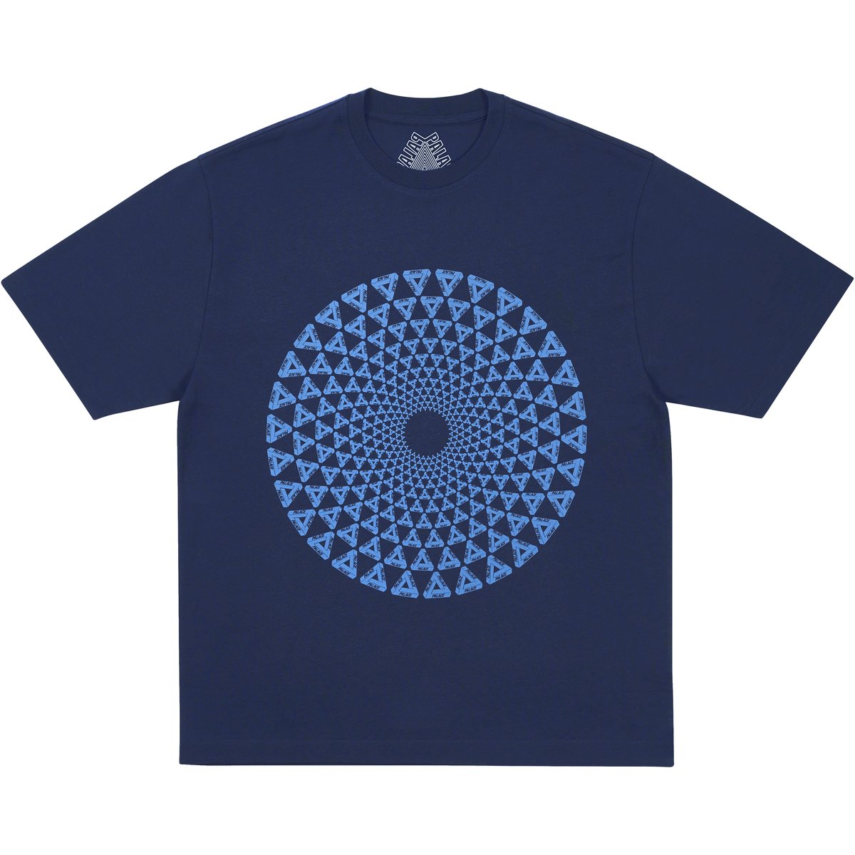 Palace SWIRLY T-SHIRT NAVY (Spring 2026) - $48.00
