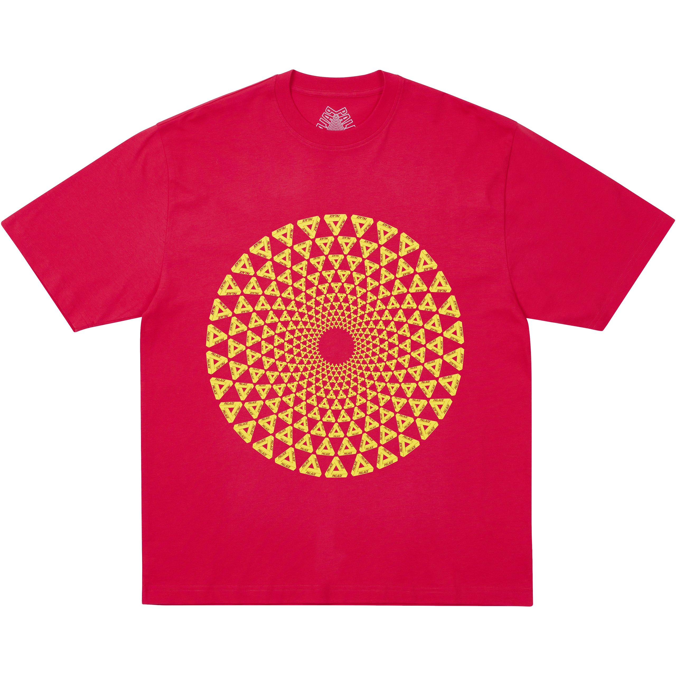 SWIRLY T-SHIRT TRUEST RED