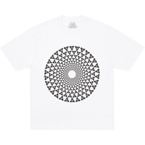 Palace SWIRLY T-SHIRT WHITE - $48.00