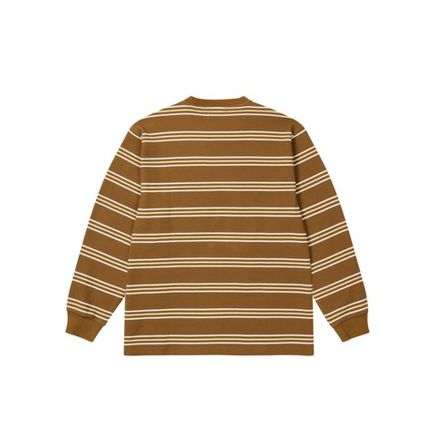 Palace TRIO STRIPE LONGSLEEVE FOX - Colorway