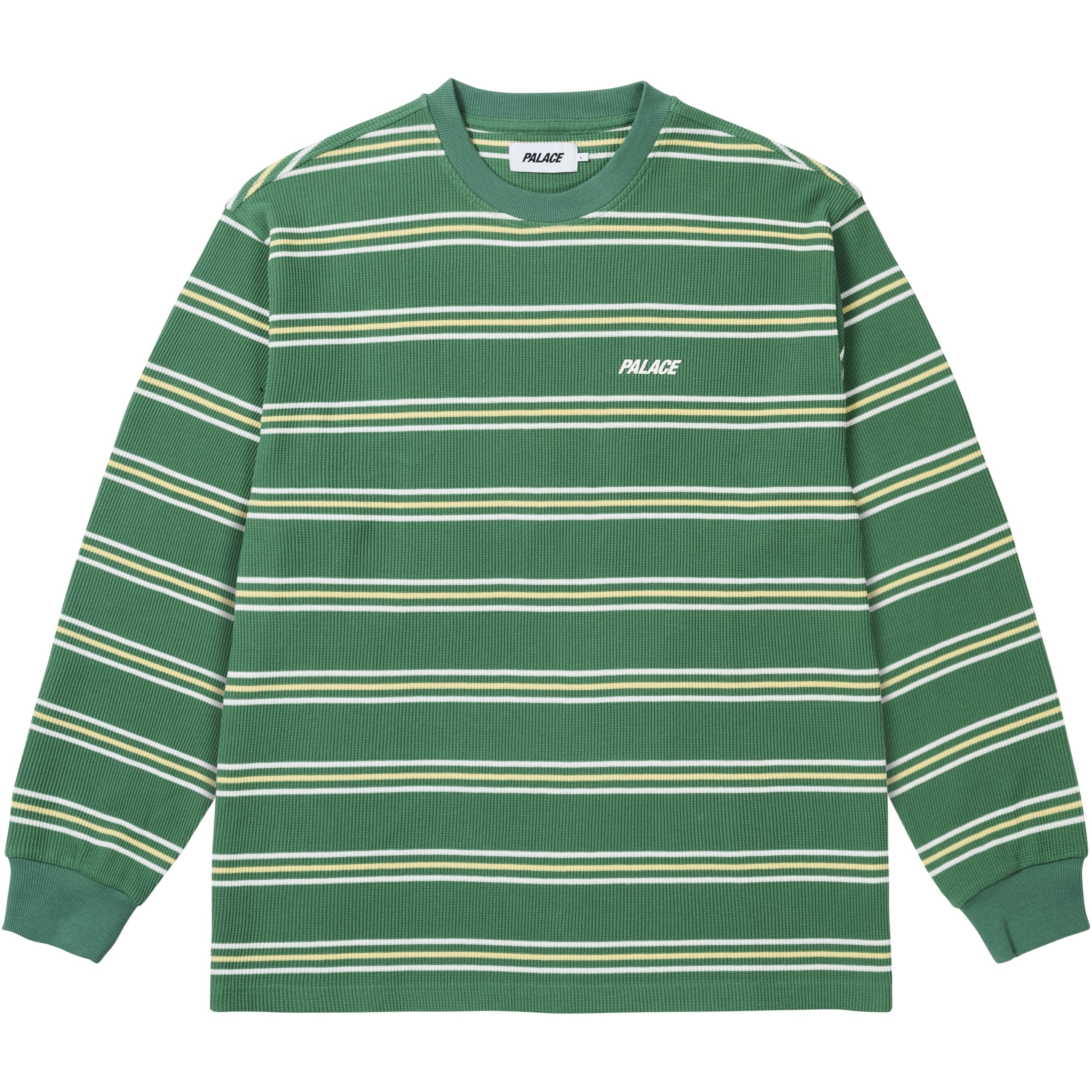 TRIO STRIPE LONGSLEEVE LUCKY GREEN