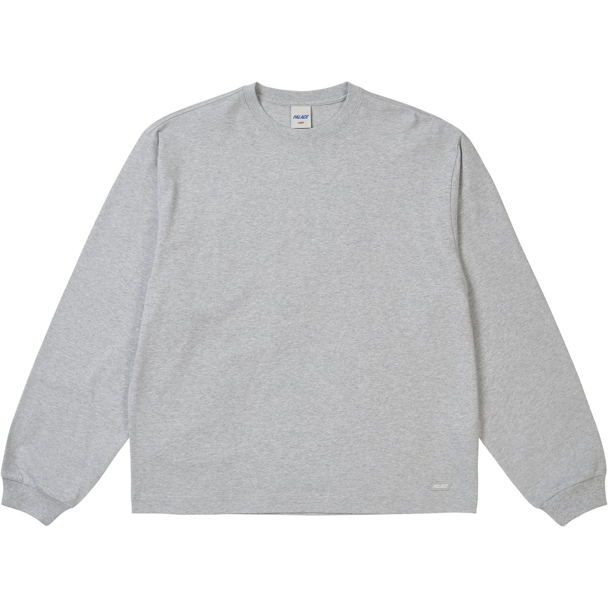 Palace UNISEX LONGSLEEVE GREY MARL (Spring 2026) - $58.00