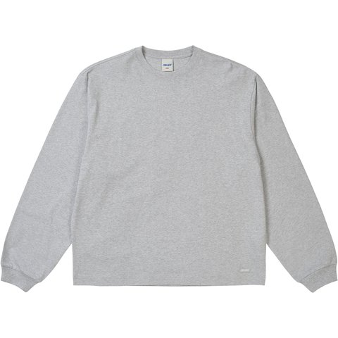 Palace UNISEX LONGSLEEVE GREY MARL - $58.00