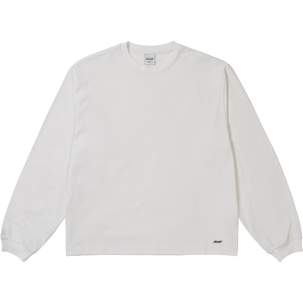 Palace UNISEX LONGSLEEVE WHITE (Spring 2026) - $58.00