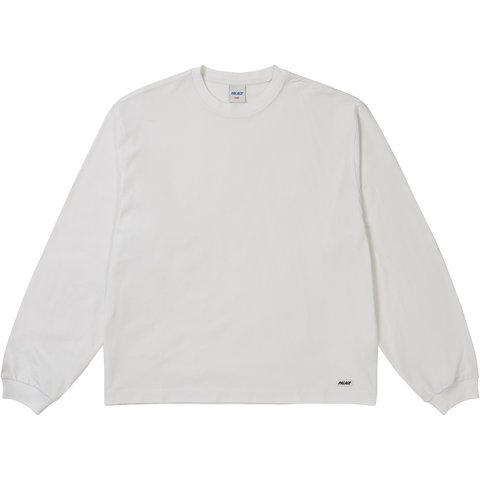 Palace UNISEX LONGSLEEVE WHITE - $58.00