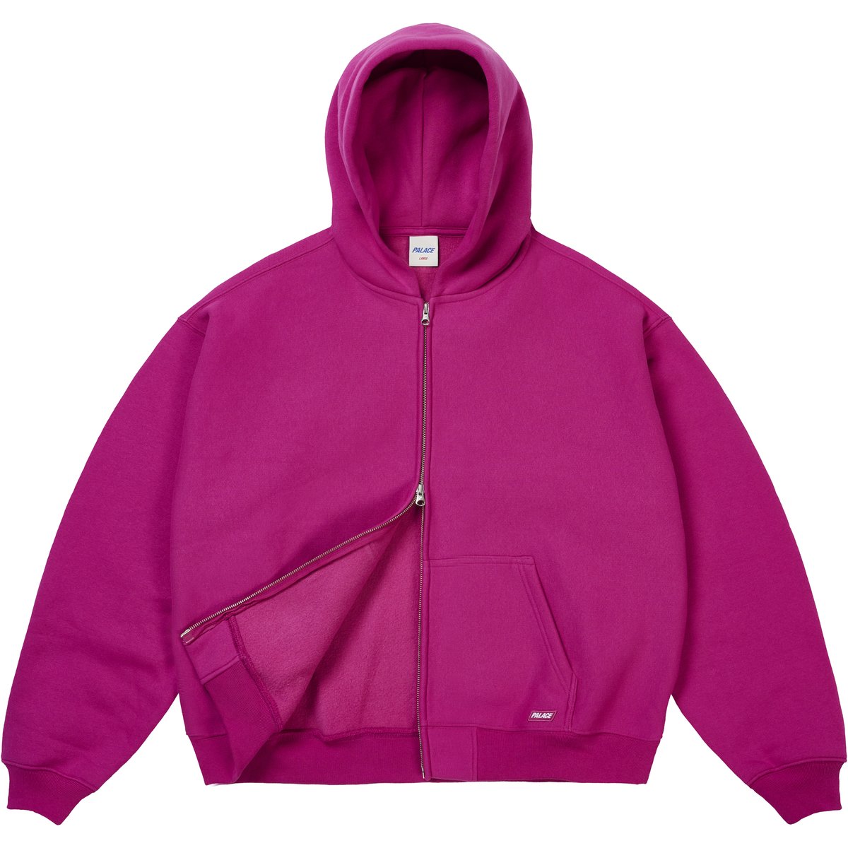 Palace UNISEX ZIP HOOD HEAVY PINK (Spring 2026) - $168.00
