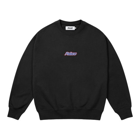 Palace CURRENT CREW BLACK - Style 2