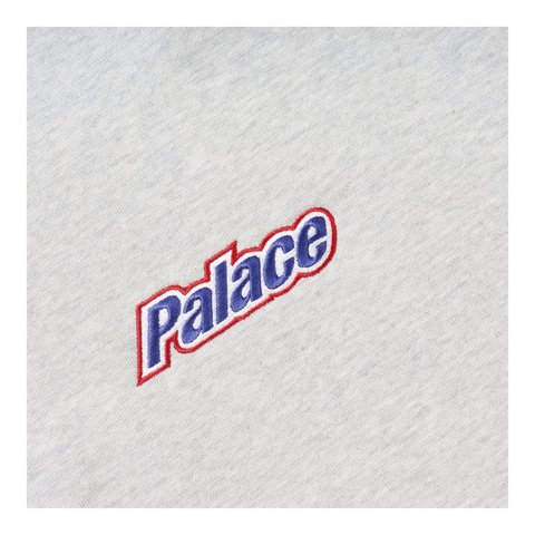 Palace CURRENT CREW GREY MARL - Style 2