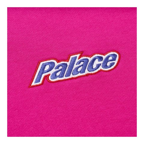 Palace CURRENT CREW HEAVY PINK - Style 2