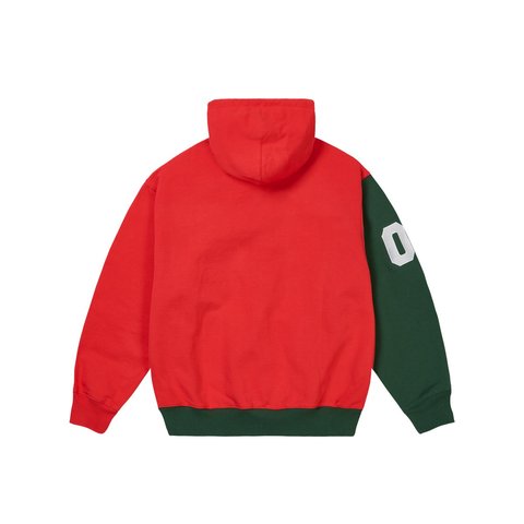 Palace ESTABLISHED ZIP HOOD RED - Style 3