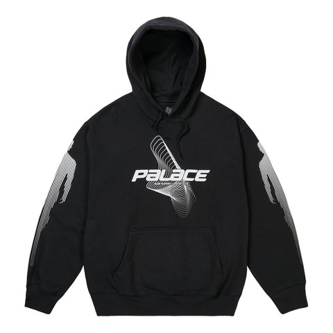 Palace METAMORPHOSIS HOOD BLACK - Style 3